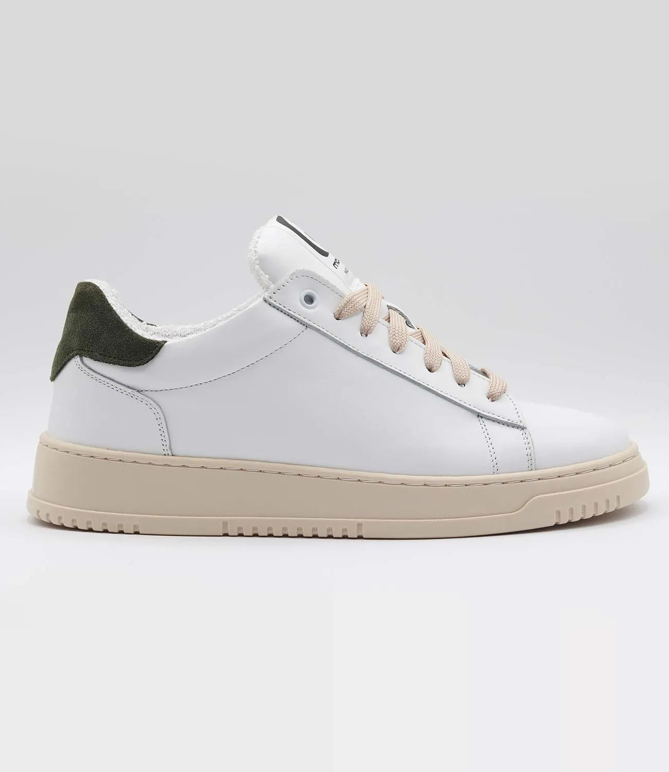 Sneakers FAST Model 1 in pelle bianca