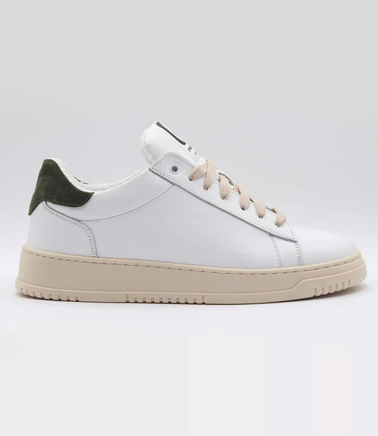 Sneakers FAST Model 1 in pelle bianca