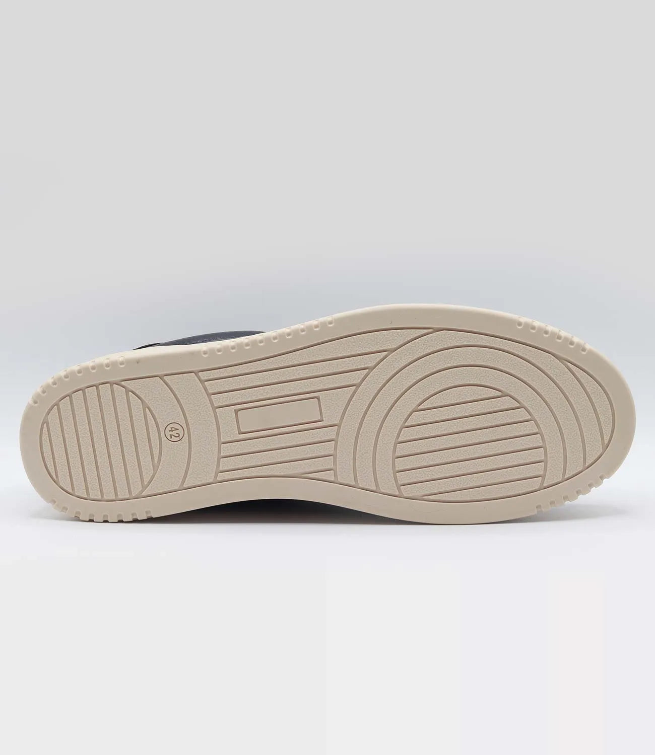 Sneakers MERCURY Model 1 in pelle blu bottolata