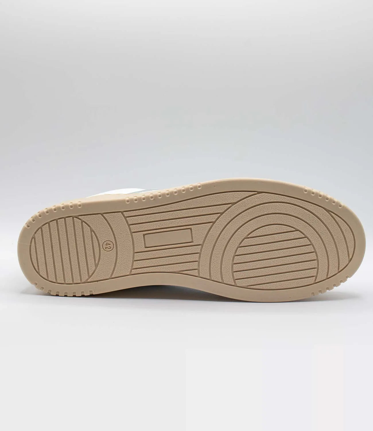 Sneakers CALIFORNIA Model 1 in pelle bianca