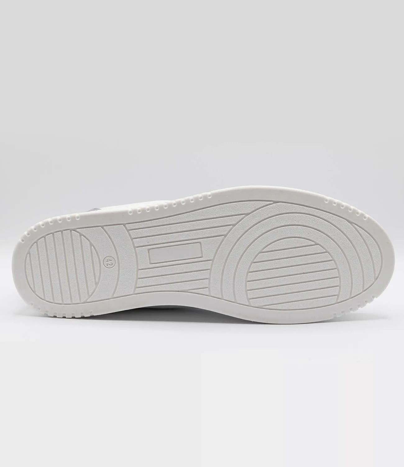 Sneakers MATRIX Model 7 in pelle bianca bottolata