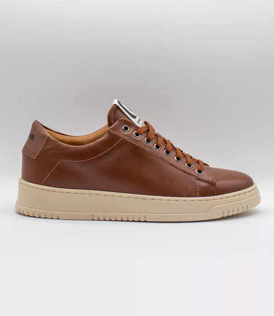 Sneakers MERCURY Model 2 in pelle cuoio