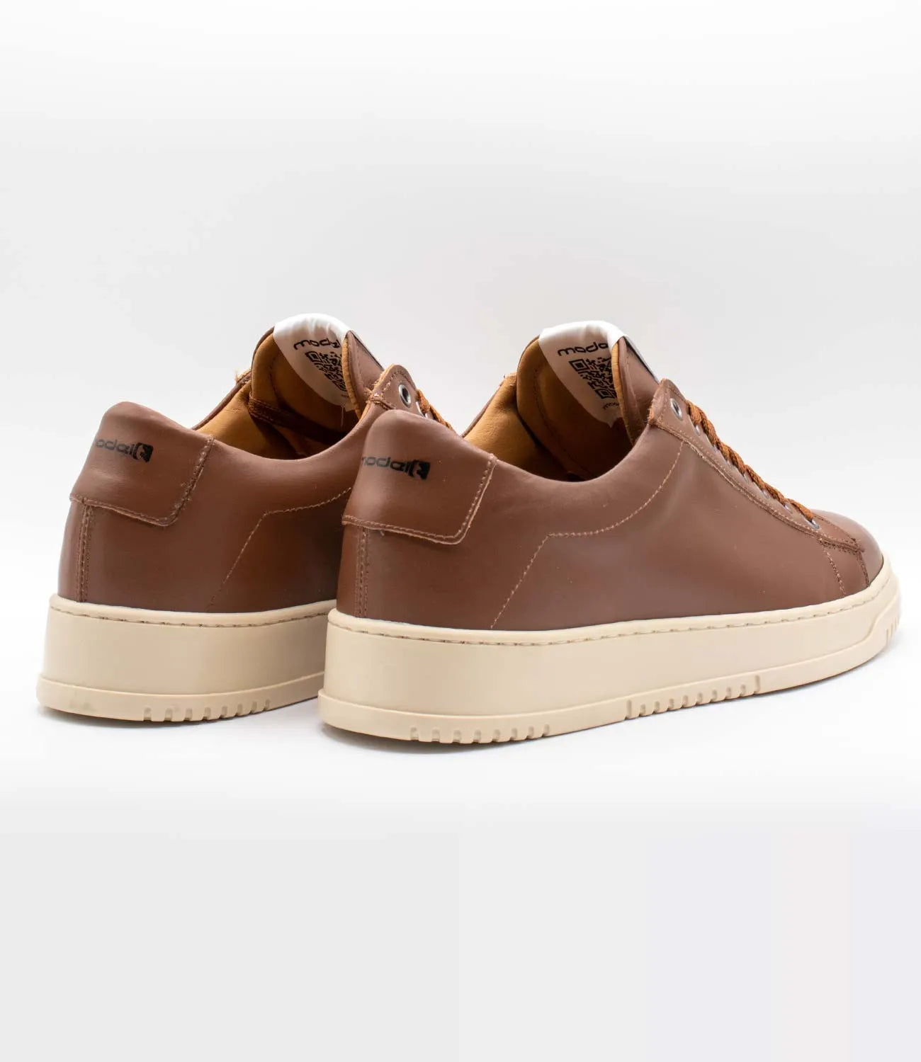 Sneakers MERCURY Model 2 in pelle cuoio