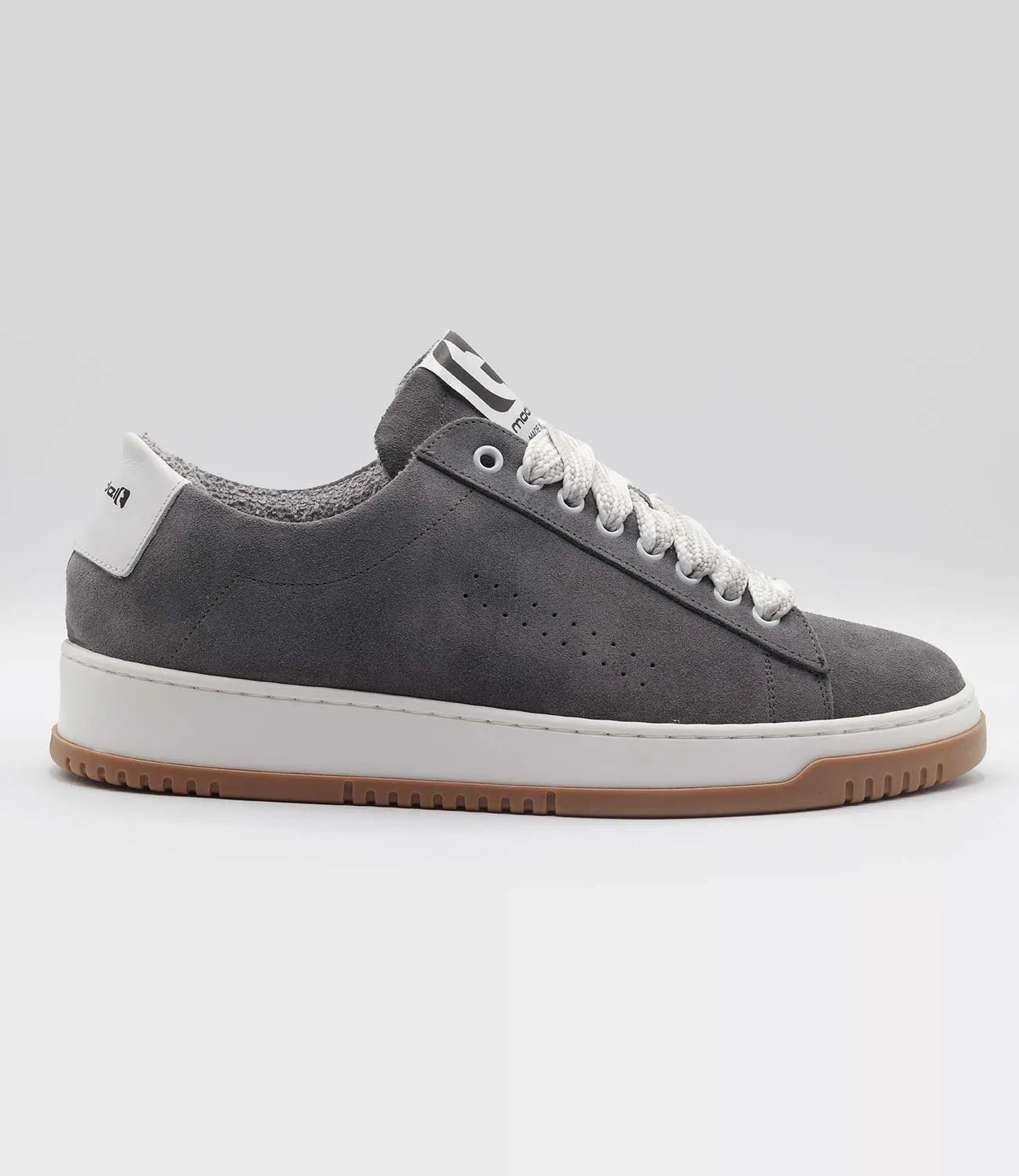 Sneakers SPACE-T Model 3 in camoscio grigio